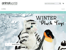 Tablet Screenshot of animalworld.com